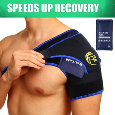 Shoulder Brace Rotator Cuff Support Belt Sleeve Pain Relief Men Women Fortemotus