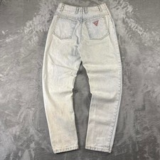 Vintage Guess Georges Marciano Jeans Women s 28 Light Wash High Rise 90s