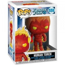 Marvel: Fantastic 4: Human Torch Funko POP! Vinilo