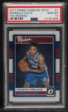 2017-18 Panini Donruss Optic The Rookies Markelle Fultz #1 PSA 10 GEM MT 10c0