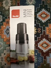 Ibili Mini Chopper With Bowl Dishwasher Safe New In Box