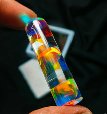 100 Ct Precious Fancy Cut Mystic Quartz Rainbow Color Certified Loose Gemstone