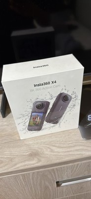 Insta360 X4 8K 360 Action Camera Black, Waterproof, HDR Video Stabilization