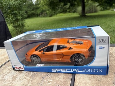 Maisto 1:18 Scale Die-Cast Lamborghini Temerario Orange