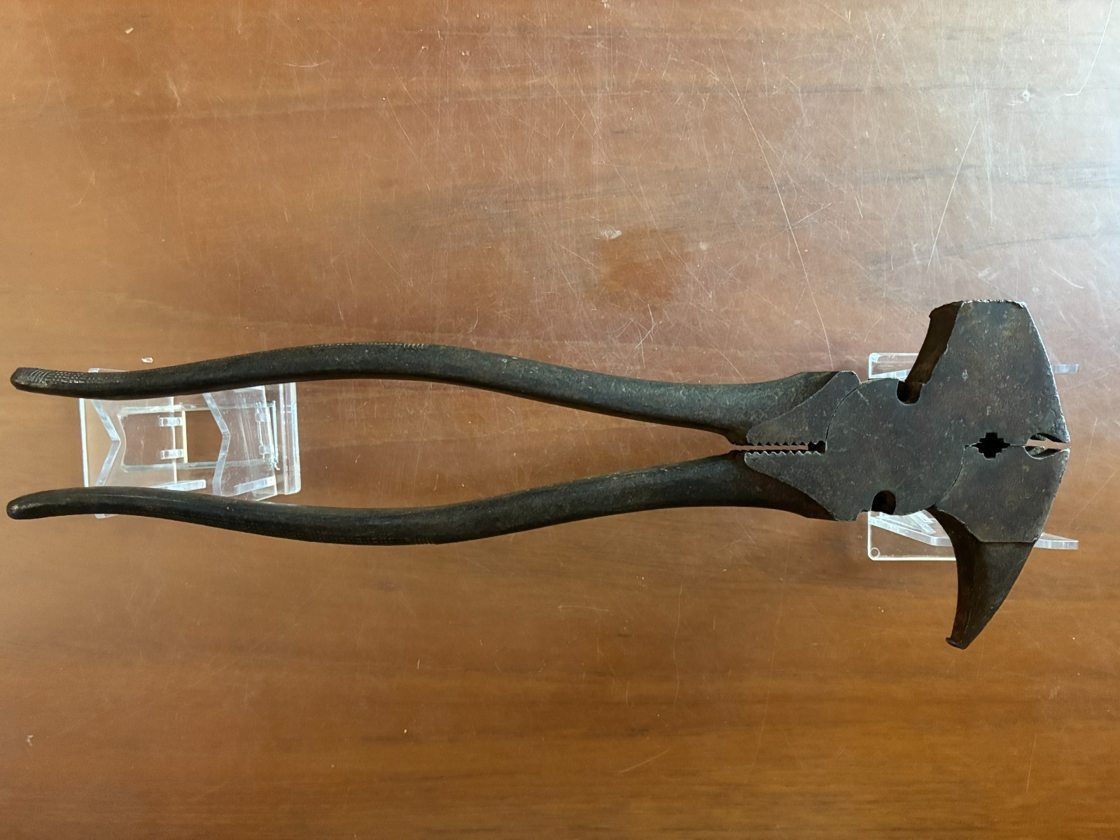 Vintage Fencing Pliers 10" Long Unbranded Made in USA