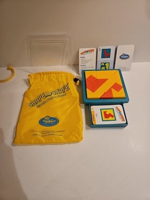 Thinkfun Shape By Shape Brain  Teaser Game Complete Set
