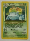 1999 Pokemon Venusaur Base Set Holo Rare 15/102