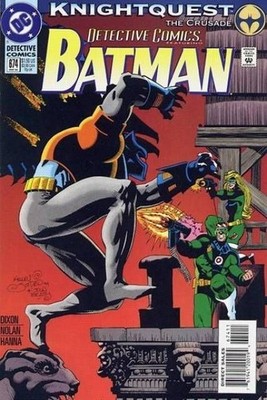 Detective Comics (1937) #  674 (7.0-FVF) Knightquest, Gunhawk, 1994