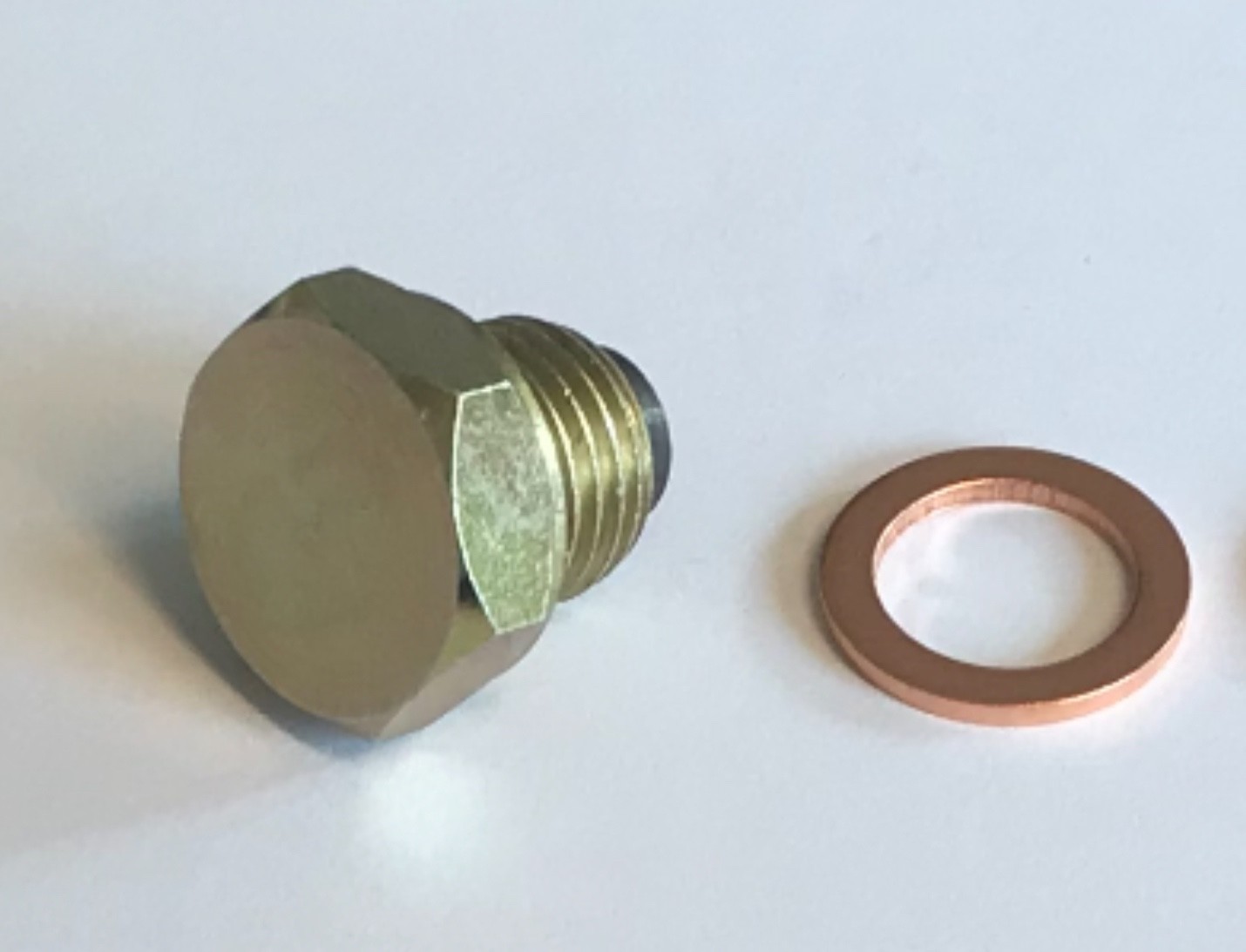 Magnetic Sump Oil Drain Bolt Plug & Washer for ZZR600 ZZR1100 ZZR1200 ZZR1400