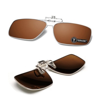 Sonnenclip Polarized Clipon Sunglassesmen auf Sonnenbrille...