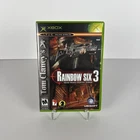 Tom Clancy's Rainbow Six 3 (Microsoft Xbox, 2003) Complete CIB W/ Reg Card