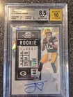 Jordan Love 2020 Contenders Optic Cracked Ice Rookie Auto /22 RC 🔥 BGS 8.5