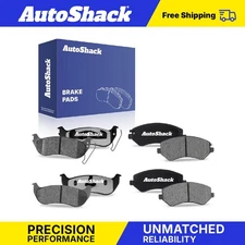 Front Rear Ceramic Brake Pad Set for 2003-2007 Jeep Liberty