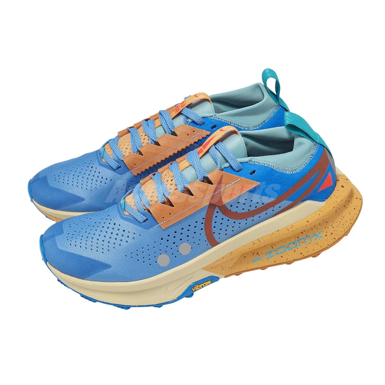 Nike ZoomX Zegama Trail 2 Blue Beyond Copper Moon Men Trail Running FD5190-401