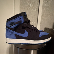 Jordan Air Jordan 1 Retro High OG Black Blue ...