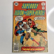 Superboy the Legion of Super-Heroes 222 VG Bronze Age DC Comics 1976