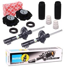 2x BILSTEIN STOSSDÄMPFER + DOMLAGER + STAUBSCHUTZSATZ VORNE für AUDI A3 8P