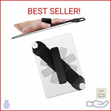 Universal Tablet Hand Strap Holder, Fintie 360 Degrees Swivel PU Leather Handle