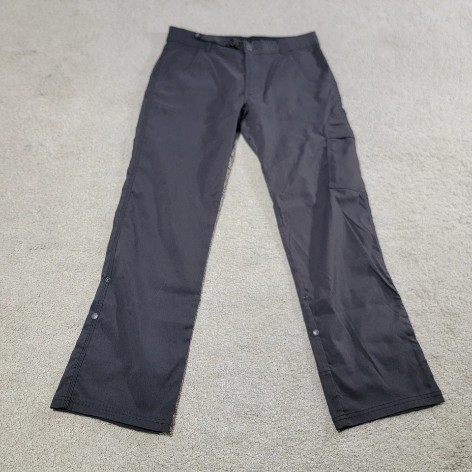 Pantalones Prana Para Hombre Sx30 Gris Zion Cinturón Elastizados Senderismo Ventilados Rectos  Foto 2 de 4