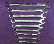 Craftsman Usa 10pc Sae Combination Wrench Set 12pt 516-34 78 Va Vv Series Craftsman Usa 10pc Sae Combination Wrench Set 12pt 516-34 78 Va Vv Series