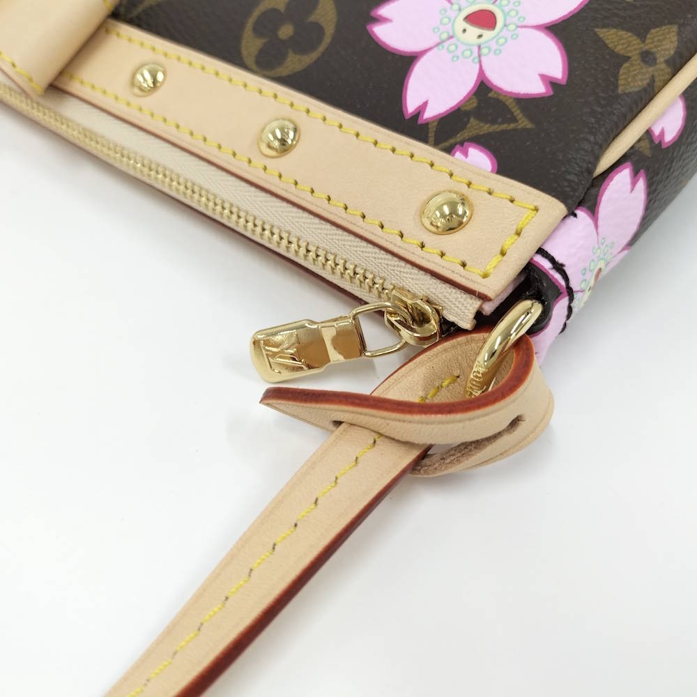 Louis Vuitton Pochette Accessoire Takashi Murakami Monogram Sakura