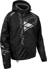 Castle X Men's Code G4 Snowmobile Jacket Black/Charcoal/Silver - 4X-Large