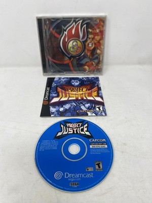 Project Justice (Sega Dreamcast, 2001) Complete CIB Tested Works