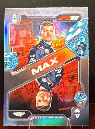 Topps Chrome Formula 1 Max Verstappen Oracle Red Bull 2025 Ace of Trades #SCA-3