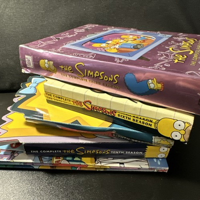 #ad The Simpsons DVD Lot Seasons 3 6 8 10 11 Complete Box Sets $35.00