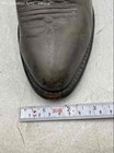 J. Chisholm Mens Gray Leather Pull On Knee High Cowboy Western Boots Size US 10 — photo 5