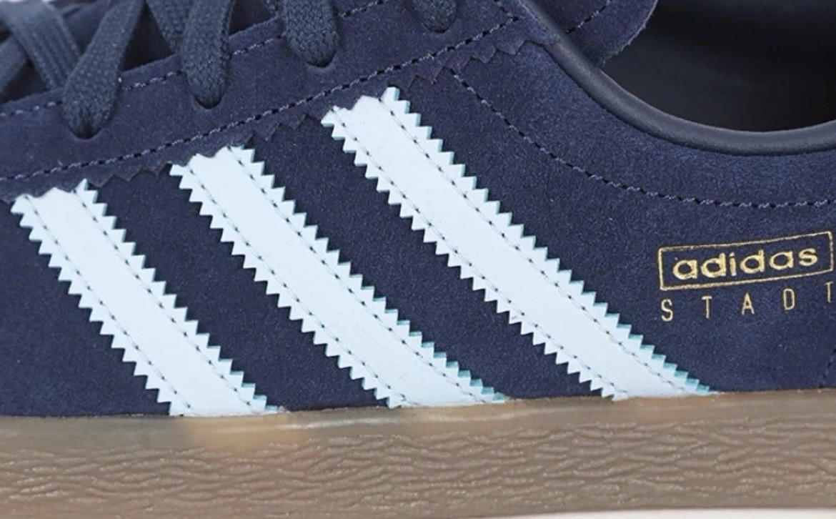 adidas Originals Stadt Men’s Sneakers Casual Shoes Dark Blue JQ9008 NEW thumbnail 7