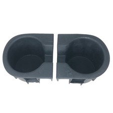 2009-2015 Toyota Tacoma Rear Console Cup Holder Insert For Bench Pair Rubber Oem