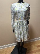 Tory Burch PRINTED SILK TWILL DRESS Size: 2  Retail: $698