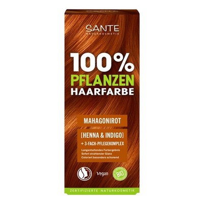 PflanzenHaarfarbe - 07 Mahagonirot 100g | SANTE