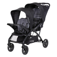 Sit N' Stand Double 2.0 Stroller, Dash Black