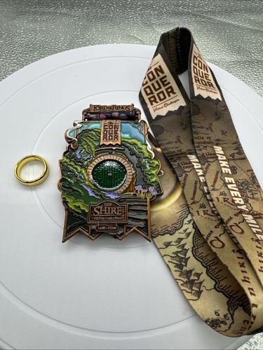 Conqueror Challenges Medal - Virtual Challenge - Lord Of The Rings - The Shire