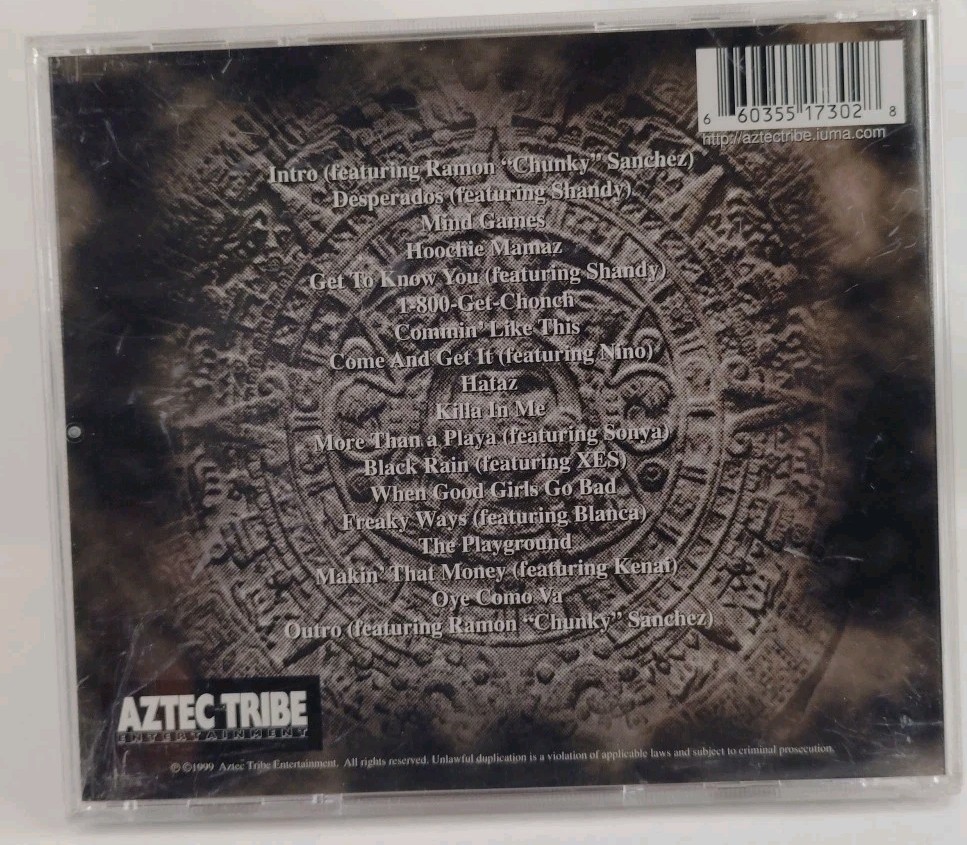Aztec Tribe/Desperados Chicano Gangsta Rap San Diego G-Rap West