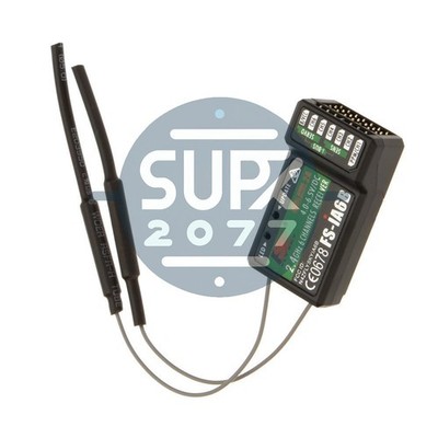 2.4G Flysky FS-iA6B 6CH Receiver PPM Output w/ iBus Port Compatible FS-i4/i6/i10