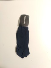 Nouvella -women's socks - blue- nylon blend - Made in USA **N15**