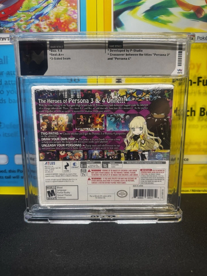 Persona Q Shadow of the Labyrinth - Nintendo 3DS - 9.8 A++ Wata - Image 2 of 3