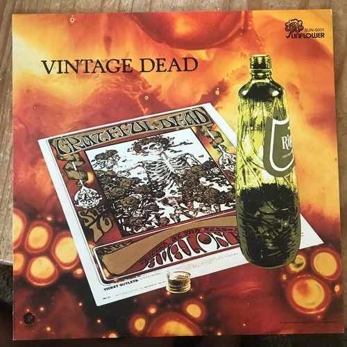 Grateful Dead Vintage Dead LP Sunflower SUN 5001 Live Avalon Ballroom US OG VG+