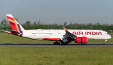 Airbus A350-900 A-350 Air India Desk Wood Airplane New Model Large Scale 1/150