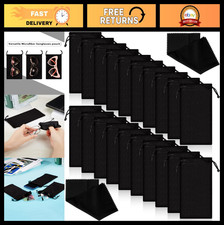 40 Pack Microfiber Glasses Pouch Bags  Cleaning Cloths - Sunglasses Cases Set