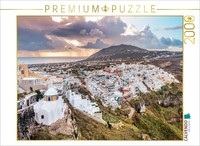 Calvendo Puzzle Celebrate Santorini | 2000 Pieces, Finished Size 35.4 × 26.4 In