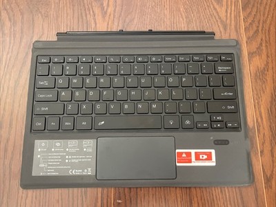 Tomsenn Smart Keyboard Cover Black for Microsoft Surface Pro 3,4,5,6,