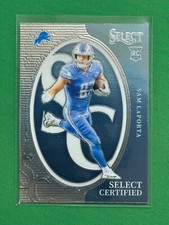 2023 Panini Select Football #CRO-SLA Sam LaPorta RC Select Certified