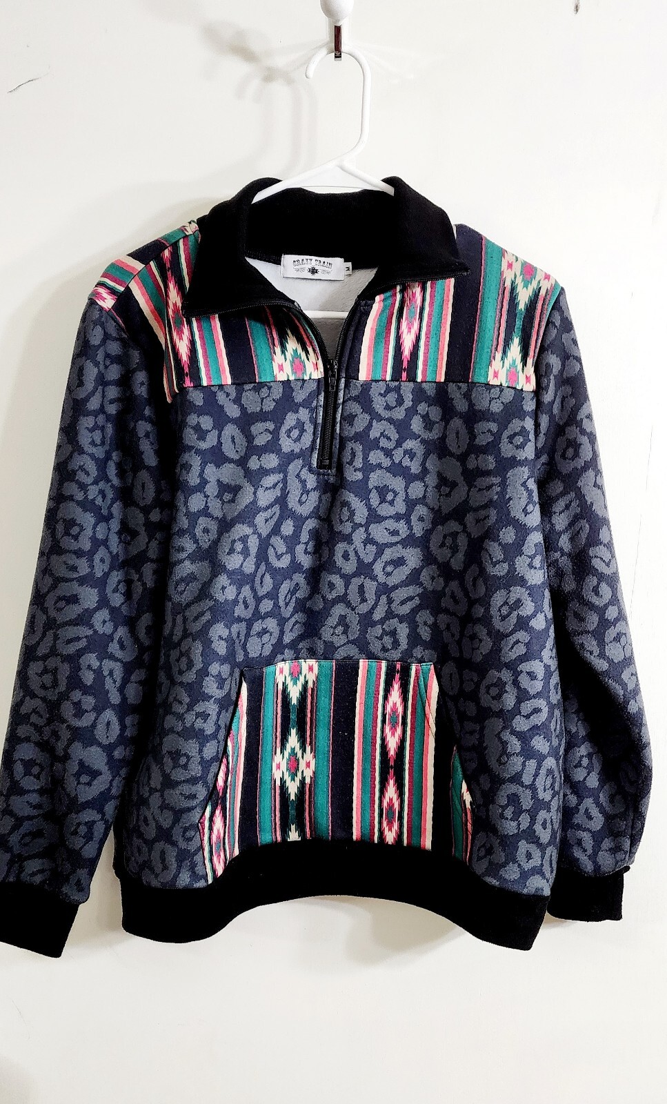 Crazy Train Western Aztec Pullover - image 1