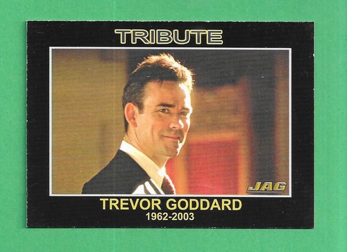 JAG Premiere Edition Tribute Card TG4 Trevor Goddard - Mic Brumby 1962-2003