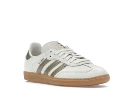 adidas Samba OG Off White Wonder Gold Metallic W - IG1964 | eBay