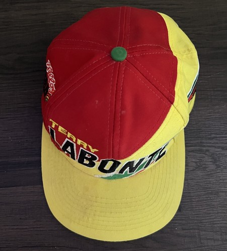Vintage KELLOGG'S Racing Terry Labonte Stitched Signature HAT CAP 1990s - Picture 6 of 9